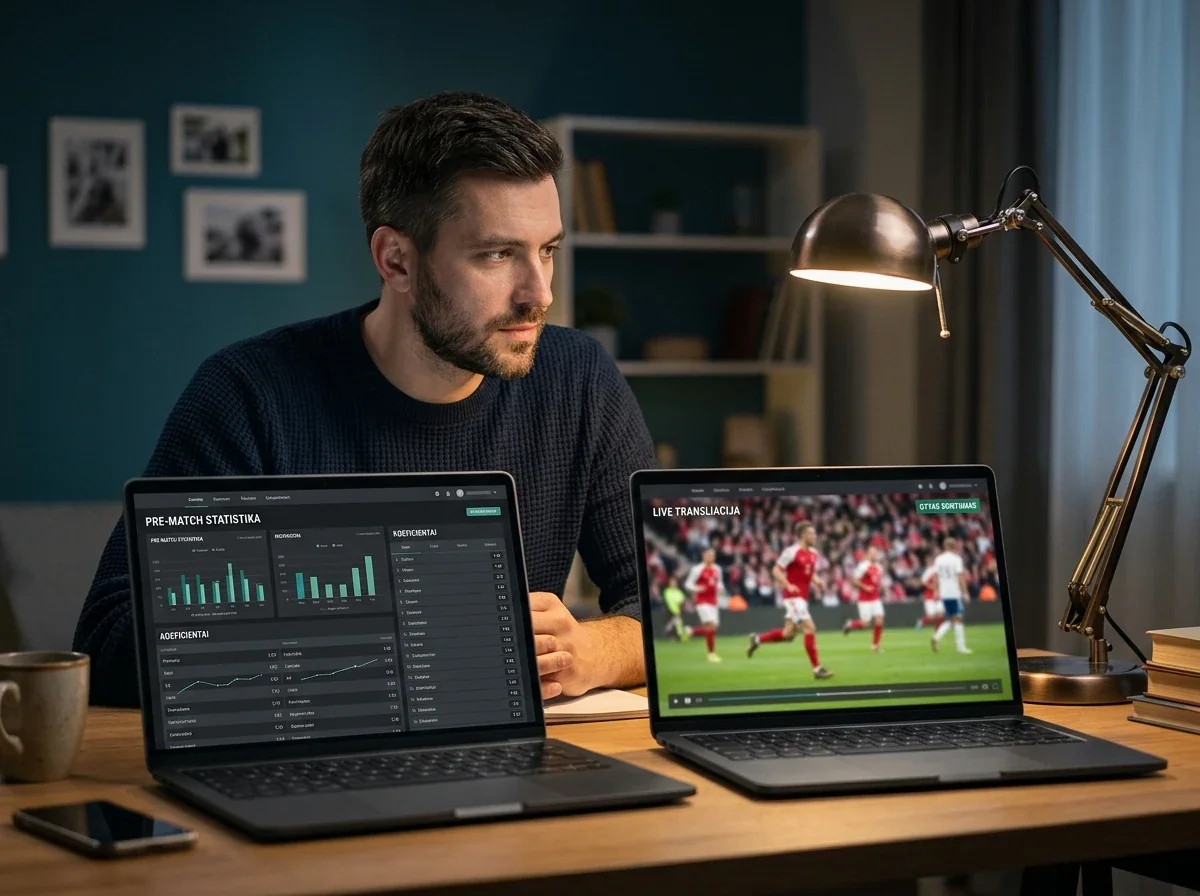 Pre-match ir in-play maržos: kodėl live brangiau